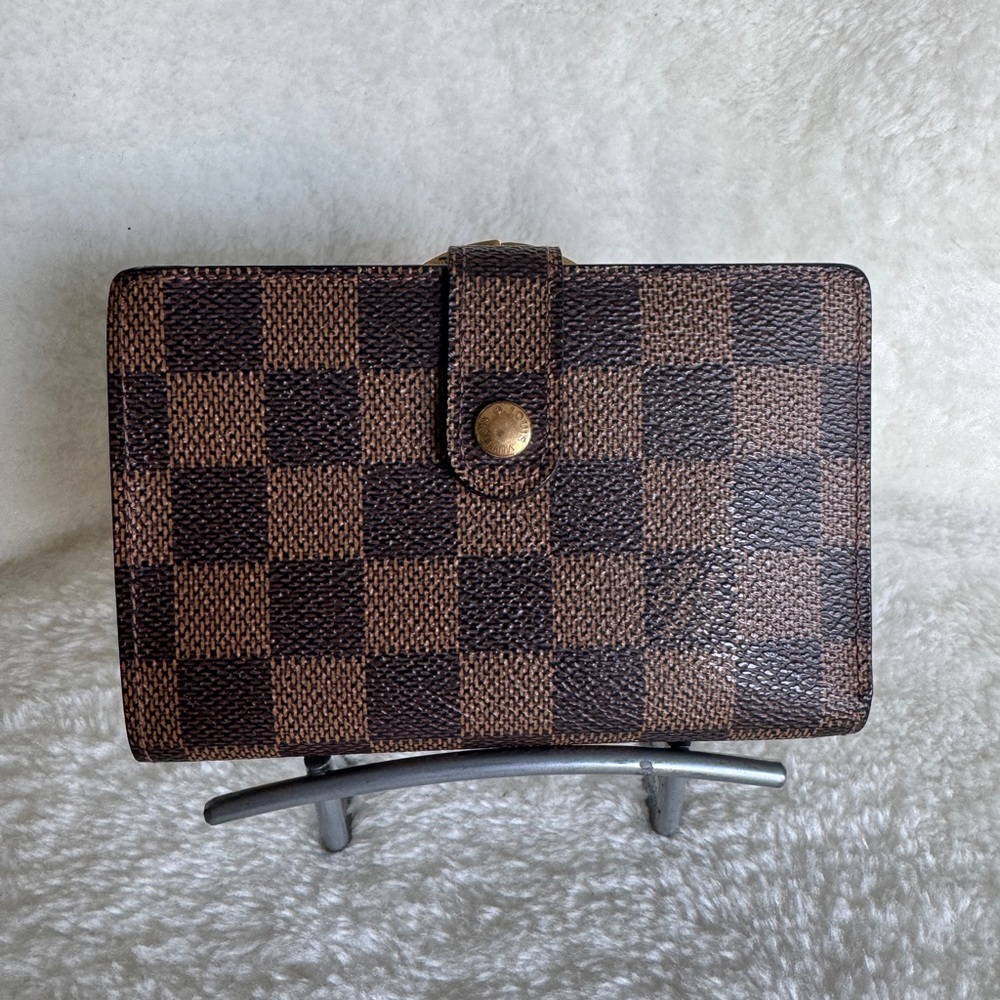 LOUIS VUITTON Damier Ebene Portefeuille Viennois Wallet